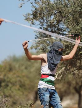 مواجهات في جبل الريسان 