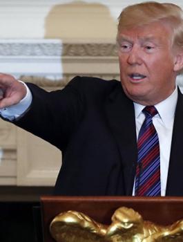 ترامب والزعيم الكوري الشمالي 