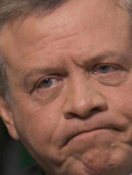 العاهل الاردني وحل الدولتين 