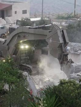 هدم منزل منفذ عملية حلميش 