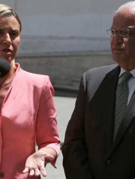 federica-moghrini-with-saeb-erekat