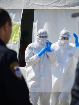 اصابة فلسطينيين الداخل بفيروس كورونا 