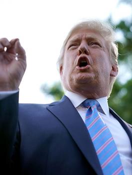 ترامب والهجمات في اميركا 