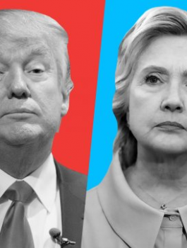 ترامب  كلينتون 