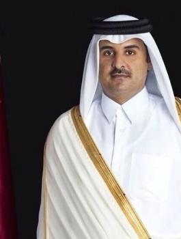 الأمن العام اللبناني يزيل صورا لأمير قطر
