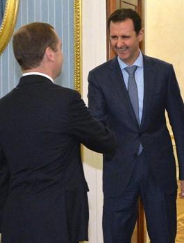 الاسد وبوتين والتدخلات الخارجية 