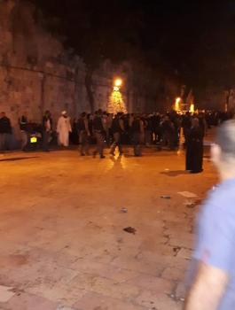 اغلاق ابواب المسجد الاقصى 