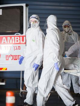 اسرائيل وفيروس كورونا 