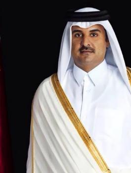 امير قطر وقطاع غزة وفيروس كورونا 