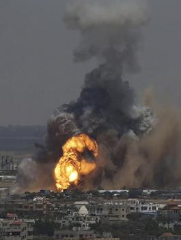 الحرب على غزة 