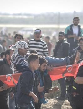 3 إصابات برصاص الاحتلال شرق حي الزيتون بقطاع غزة