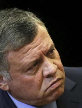 العاهل الاردني وكوشنير 