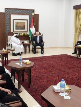 وفد قطري يصل رام الله 