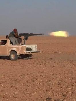 داعش في البادية السورية 