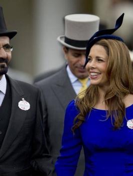 حاكم دبي والاميرة هيا 