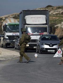 حواجز الجيش الاسرائيلي في الضفة الغربية 