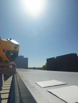 طلاء ابيض والمكيفات 