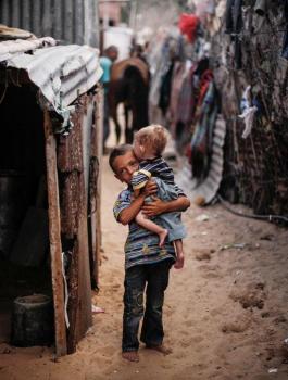 الفقر في غزة 