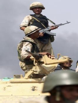 مقتل جنود مصريين في سيناء 