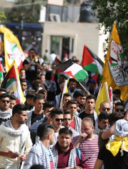 الشبيبة الطلابية تحصد فوزاً كاسحاً بانتخابات جامعة "بوليتكنك فلسطين "