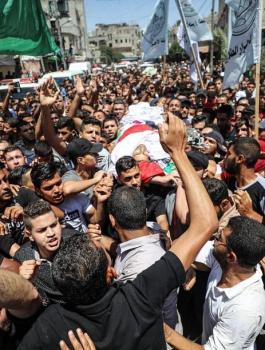 الشهداء في قطاع غزة 