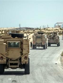 مقتل عناصر من الجيش المصري في سيناء 