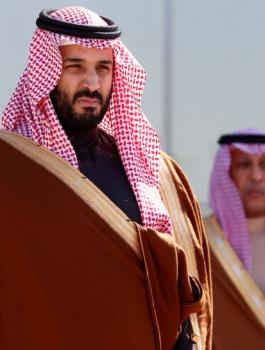 محمد بن سلمان وترامب 