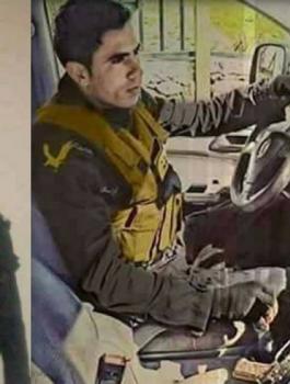 تسليم جثمان الشهيد محمد تركمان 