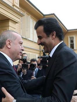 امير قطر واردوغان 