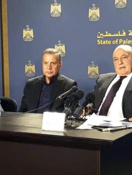 وزراء الحكومة الفلسطينية الجديدة 