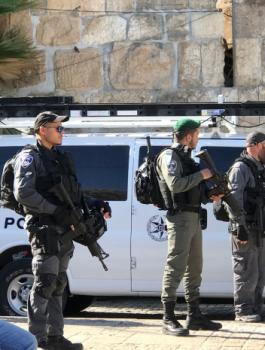 الشرطة الاسرائيلية في القدس 
