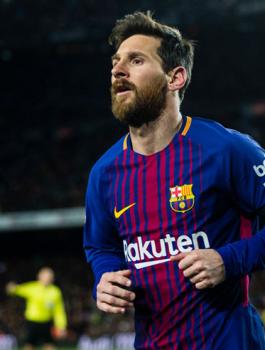 ميسي في الكلاسيكو 