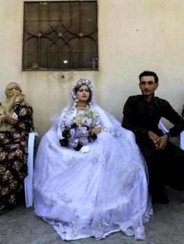 حفل زفاف في الرقة السورية 
