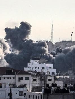 القصف الإسرائيلي على غزة