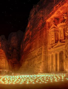 الاردن وبيع البتراء 