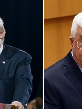 عباس وترامب 