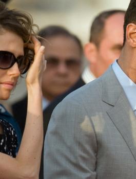 بشار الاسد وزوجته والعقوبات الامريكية 