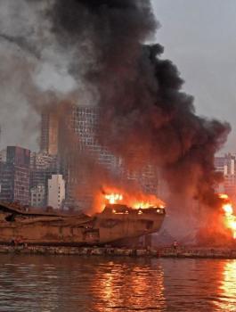 سفينة الامونيوم وانفجار مرفأ بيروت 