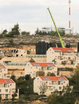 بناء مستوطنة جديدة شمال رام الله 