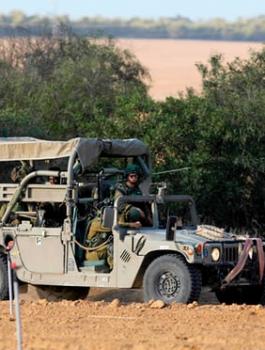 اطلاق النار صوب نقطة للمقاومة في غزة 