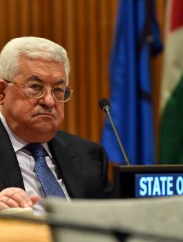 عباس والعضوية الكاملة لفلسطين في الامم المتحدة 