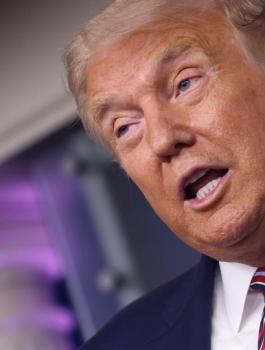 ترامب وتريلر 