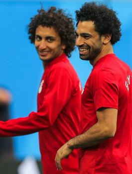 محمد صلاح والمنتخب الروسي 