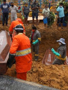 اصابات بفيروس كورونا في البرازيل 