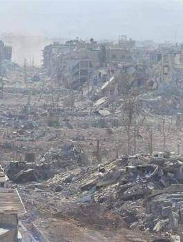 اعادة اعمار مخيم اليرموك 