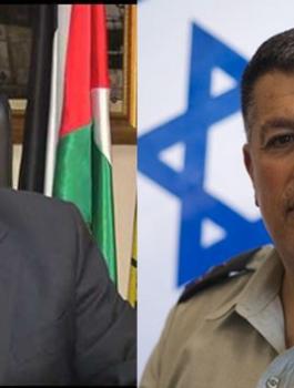 العالول والمنسق الاسرائيلي 
