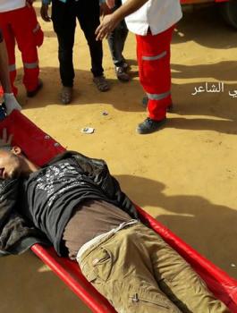 استشهاد شاب وإصابة نحو 1000 خلال مسيرات "يوم العلم" في غزة