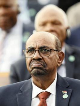 البشير والتظاهرات في السودان 