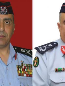 مدير عام الدفاع المدني ومدير الدرك 