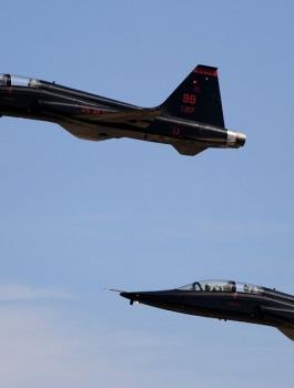 تحطم مقاتلة امريكية في تكساس 